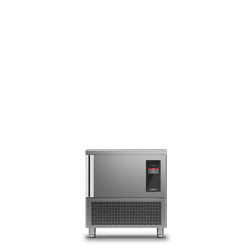 COLDLINE Šokový chladič / mraznička Modi Up, 5 zásobníkov GN, hĺbka 700 mm, plug-in vodná jednotka