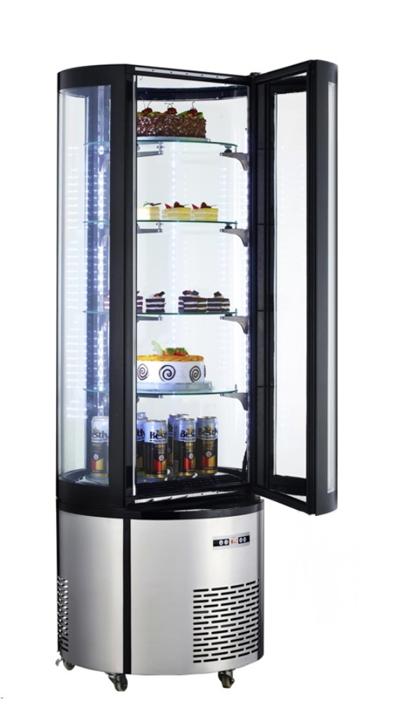 Chladiaca vitrína okrúhla ARC 400 l