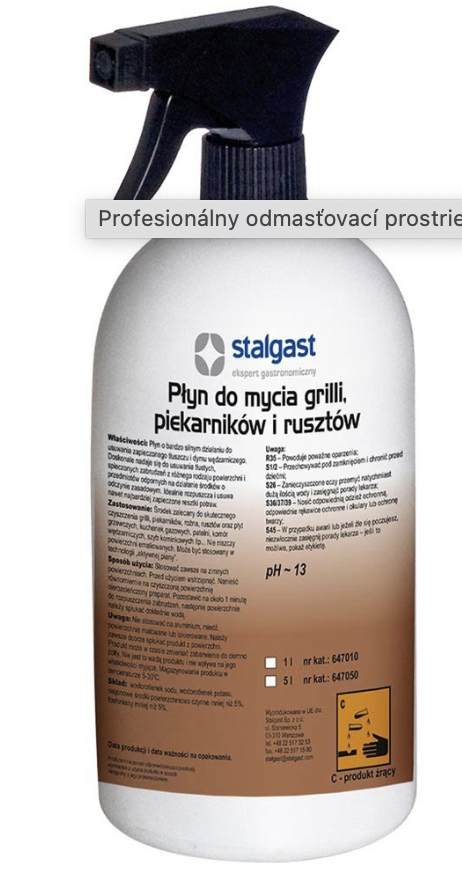 Profesionálny odmasťovací prostriedok - 1 l