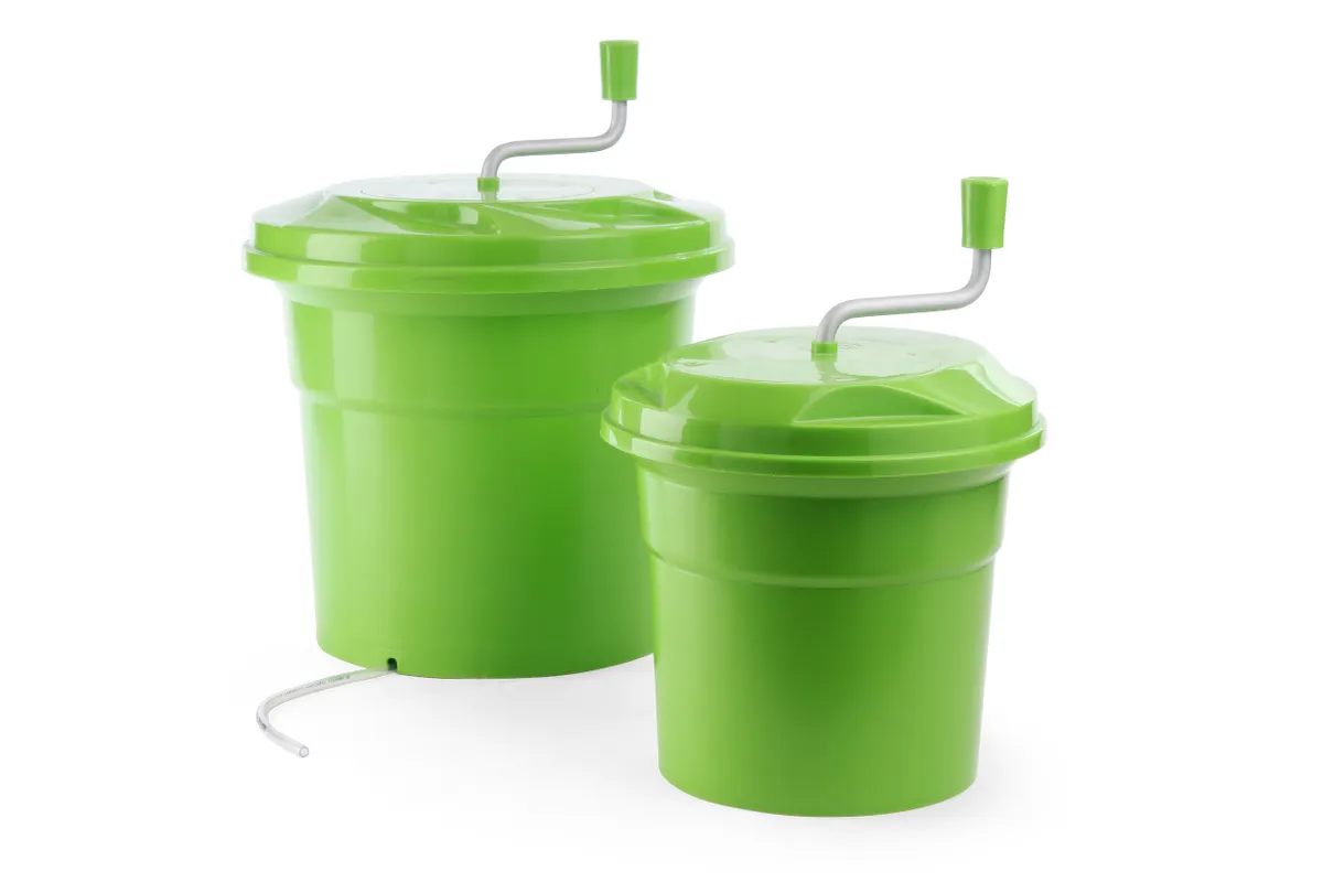Odstredivka na šalát, HENDI, 12L, Zelená, ⌀335x(H)430mm