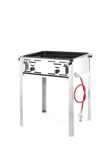 Plynový gril Grill-Master Maxi, HENDI, 11,6kW, 650x540x(H)840mm