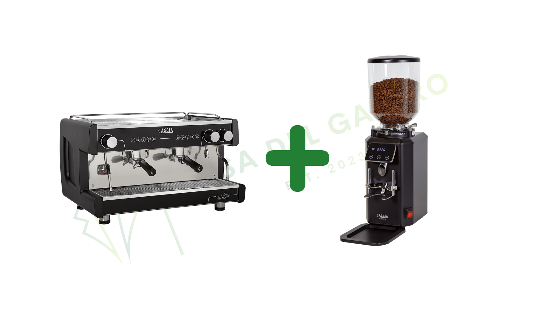 Gaggia La Vetro 2GR + G4 Grinder