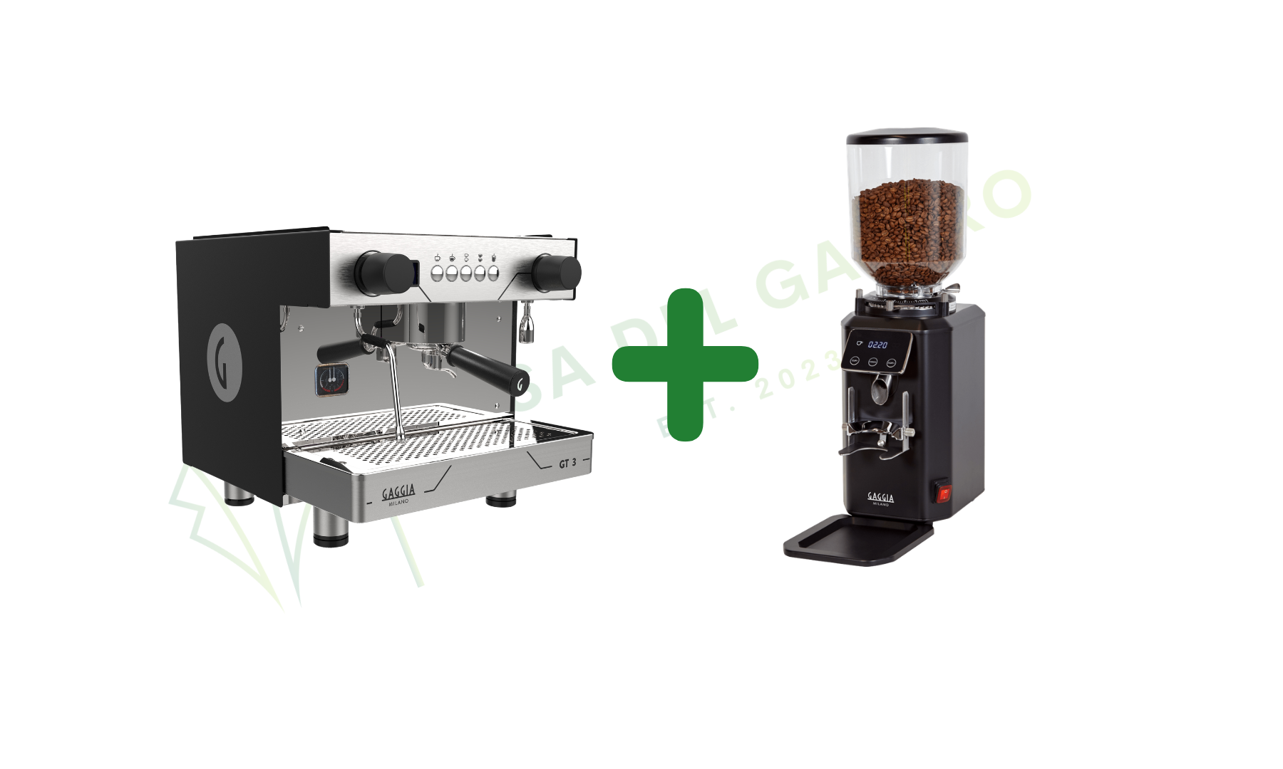 Gaggia GT3 1GR + G4 Grinder