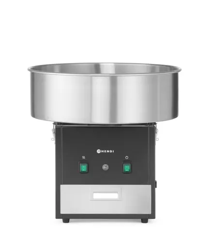 Vyrobník cukrovej vaty , HENDI, Čierna, 230V/1130W, 520x520x(H)503mm
