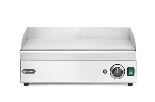 Gril, hladká doska, HENDI, Kitchen Line, 230V/2400W, 527x404x(H)233mm